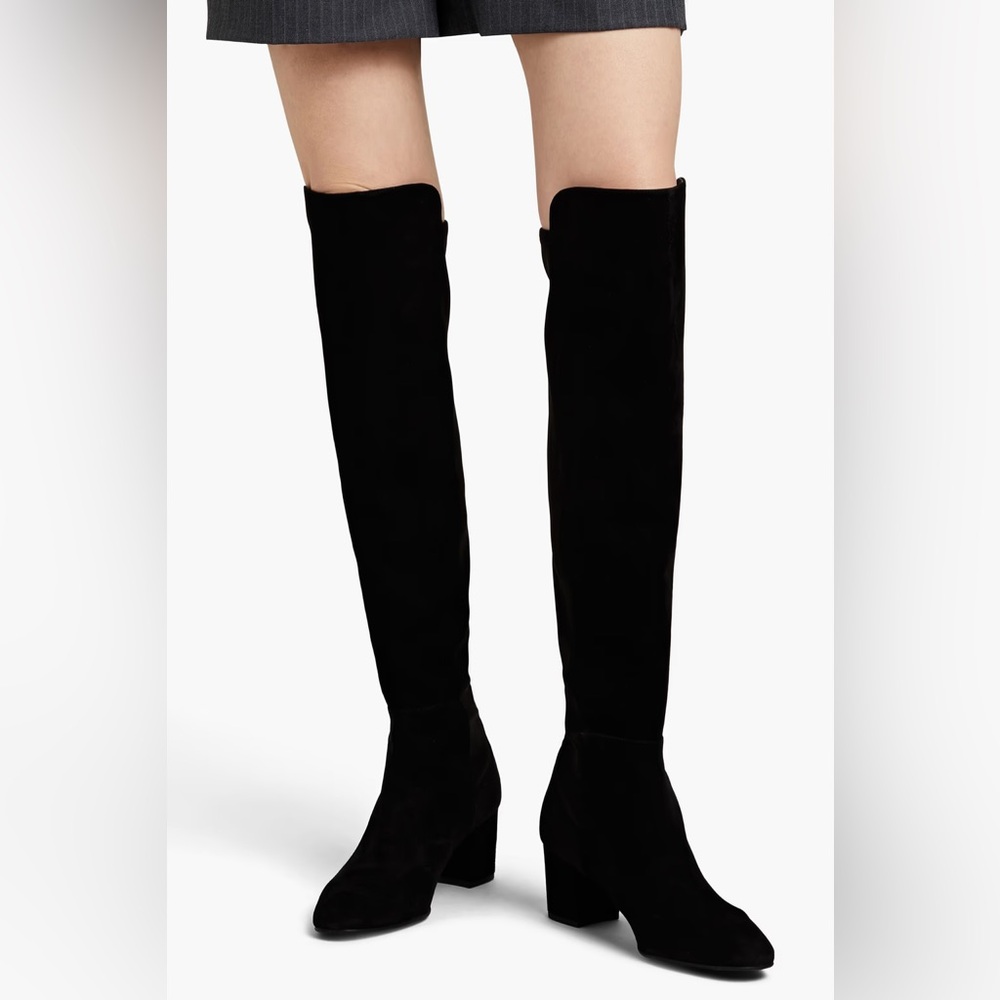 Gillian 60 stretch suede over the knee boots *NEW